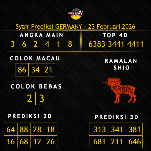 Prediksi Germany Hari Ini 23-februari-2026