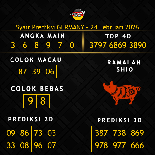 Prediksi Germany Hari Ini 24-februari-2026