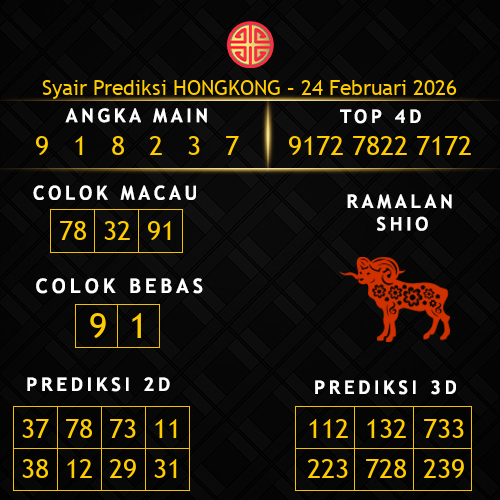 Prediksi Hongkong Hari Ini 24-februari-2026