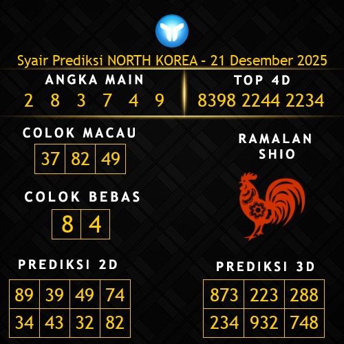 Prediksi North Korea Hari Ini 21-desember-2025