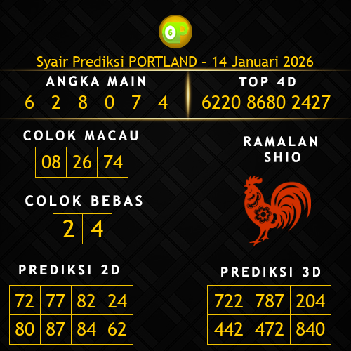 Prediksi Portland Hari Ini 14-januari-2026