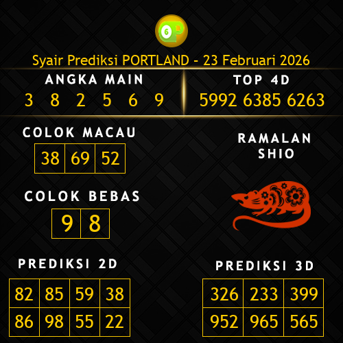 Prediksi Portland Hari Ini 23-februari-2026