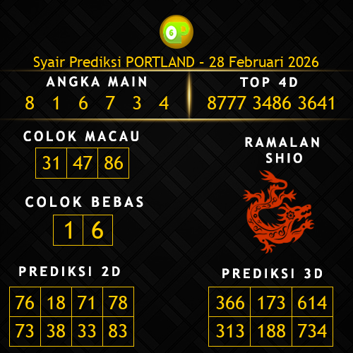Prediksi Portland Hari Ini 28-februari-2026