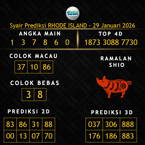 Prediksi Rhode Island Hari Ini 29-januari-2026